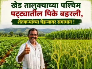 Crops flourishing